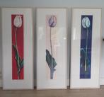 Juul kortekaas drieluik tulp schilderij, Ophalen, Zo goed als nieuw, Hout, Minder dan 50 cm