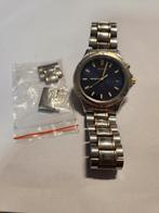 Seiko kinetic  SQ50, Gebruikt, Staal, Polshorloge, Ophalen of Verzenden
