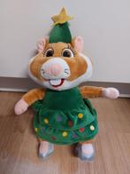 AH hamster kerst kerstboom knuffel 34 cm, Ophalen of Verzenden, Overige typen