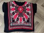 MS Mode shirt mt. XXL, Zwart, Maat 46/48 (XL) of groter, Ophalen of Verzenden, Zo goed als nieuw