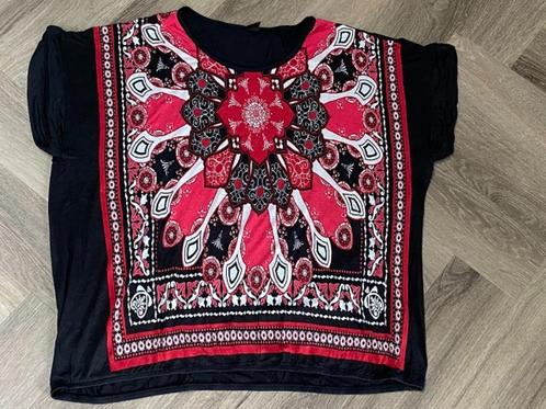 MS Mode shirt mt. XXL, Kleding | Dames, T-shirts, Zo goed als nieuw, Maat 46/48 (XL) of groter, Zwart, Korte mouw, Ophalen of Verzenden