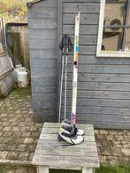 Langlaufski,s schoenen en stokken maat 40 l 180 cm, Ophalen, 160 tot 180 cm, Salomon, Ski's