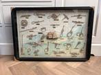 Schilderij met Zeemansknopen & Schip, Ophalen, Zo goed als nieuw