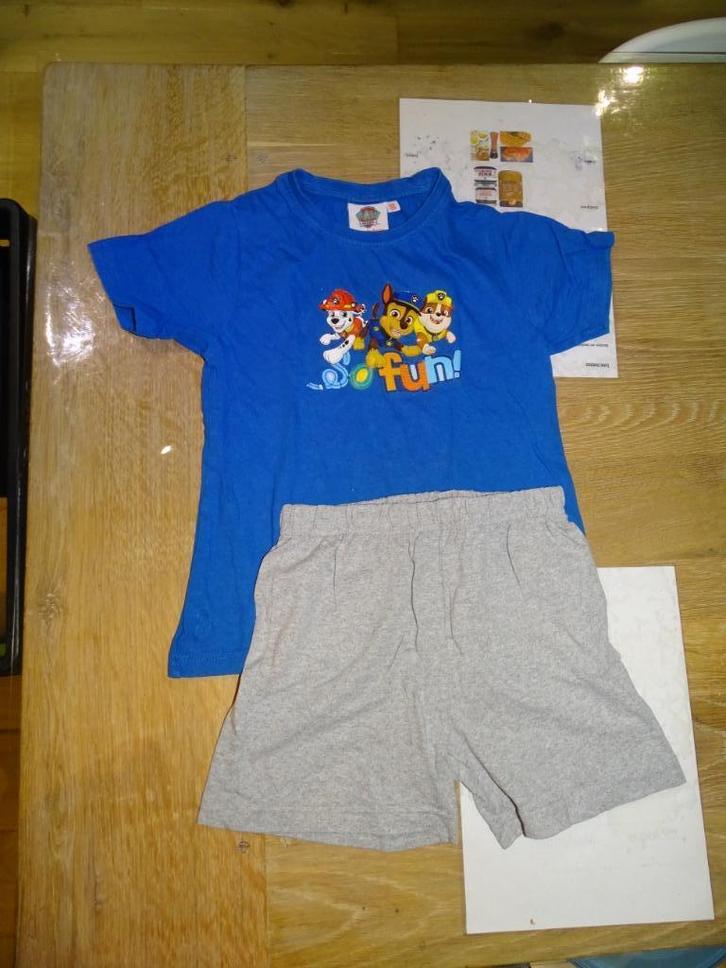 shortama pyjama maat 122 128, Kinderen en Baby's, Kinderkleding | Maat 122, Gebruikt, Jongen, Nacht- of Onderkleding, Ophalen of Verzenden