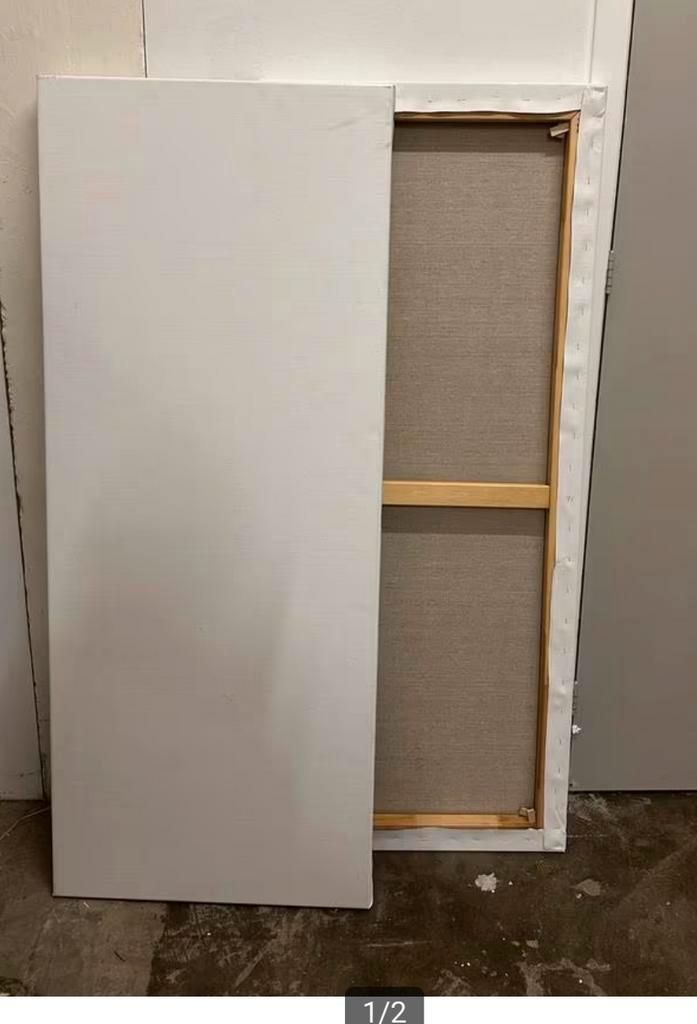 Sale: Puur linnen Schildersdoeken:60x150cm, 3D, Hobby en Vrije tijd, Schilderen, Nieuw, Ophalen of Verzenden
