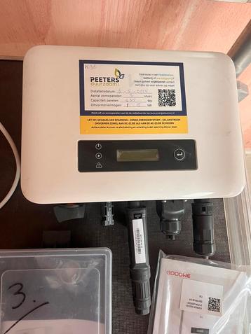 GoodWe GW1500XS omvormer zonnepanelen (als nieuw) beschikbaar voor biedingen