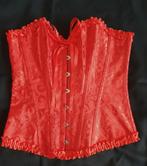 NIEUW! Bustier/Corset. Verstelbaar. Kleur: Rood. Maat: S/M, Ophalen of Verzenden, Rood, Body of Korset