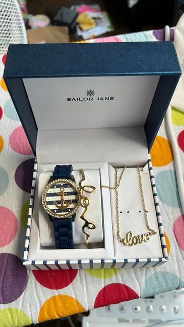 Sailor jane horloge, armband en ketting beschikbaar voor biedingen
