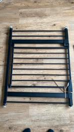 Zwart trap/klem hekje.Breedte tussen 95cm/1m hoogte 76cm., Kinderen en Baby's, Traphekjes, Ophalen, Gebruikt, Metaal of IJzer