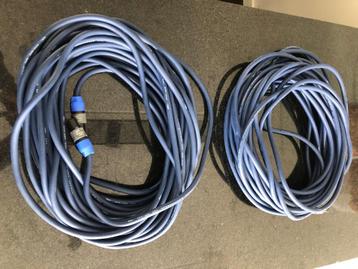 Dap speakerkabels 2x 20 mtr beschikbaar voor biedingen