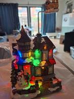 Kerst huis dorp met verlichting intratuin, Diversen, Kerst, Ophalen, Zo goed als nieuw
