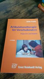 Articulatietherapie bij kleuters. Diagnostiek en didactiek., Boeken, Verzenden, HBO, Zo goed als nieuw, Beta