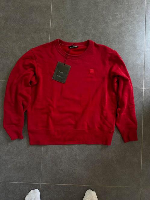 Acne Studios Sweatshirt Ruby Red size S / M, Kleding | Heren, Truien en Vesten, Zo goed als nieuw, Rood, Ophalen of Verzenden