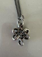 Buddha to Buddha Essential ketting met Endless Knot bedel, Ophalen of Verzenden, Zo goed als nieuw, Zilver, Kruis of Symbool