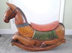 Houten Hobbelpaard,  Vintage, Houtsnijwerk, Antiek en Kunst, Ophalen