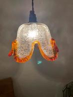 Vintage Glazen murano Hanglamp, Huis en Inrichting, Murano, Ophalen of Verzenden, Murano, Minder dan 50 cm