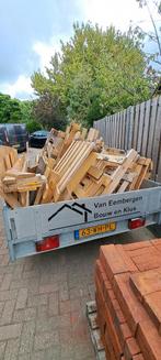 Oude pallets,  kachelhout, Tuin en Terras, Haardhout, Minder dan 3 m³, Ophalen, Overige houtsoorten, Blokken