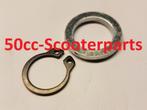 Borgclip + O-ring kickstartas GY6 Agm Bella 13116-00014-00, Ophalen of Verzenden, 50cc-Scooterparts, Info@50cc-scooterparts.nl