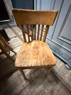 3 Brocante Houten Stoeltjes, Ophalen, Gebruikt, Hout, Drie