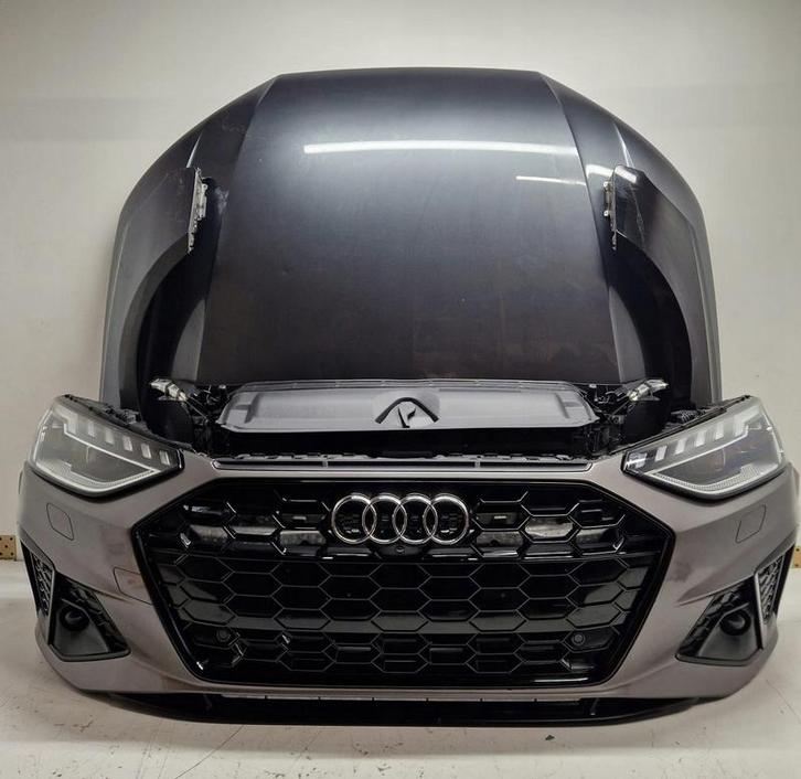 AUDI A4 B9 8W FACELIFT S-LINE complete voorkant, Auto-onderdelen, Carrosserie en Plaatwerk, Bumper, Audi, Voor, Gebruikt, Verzenden