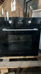 Oven en gasfornuis zwart, Gebruikt, Oven, Hete lucht, 60 cm of meer