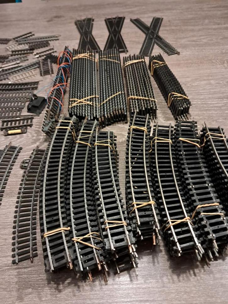 LIMA RAILSEN 2 TRAFO'S, Hobby en Vrije tijd, Modeltreinen | H0, Zo goed als nieuw, Rails, Gelijkstroom, Lima, Ophalen of Verzenden