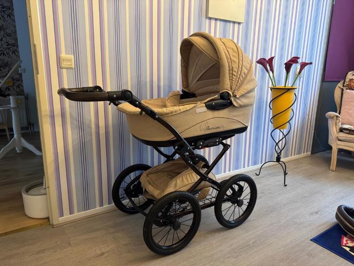 kinderwagen, Kinderen en Baby's, Kinderwagens en Combinaties, Gebruikt, Overige merken, Verstelbare duwstang, Ophalen
