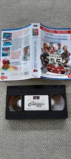 The cannonball run vhs videoband burt Reynolds Roger moore, Alle leeftijden, Ophalen of Verzenden, Gebruikt