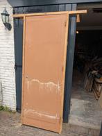 Oude binnendeur inclusief kozijn en hang en sluitwerk, Doe-het-zelf en Verbouw, Deuren en Horren, Ophalen, Gebruikt, Minder dan 80 cm