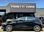 Ford Fiesta 1.0 ST-LINE NAVI AIRCO 17 INCH-LMV PDC, Auto's, Ford, Voorwielaandrijving, 101 pk, Gebruikt, Zwart