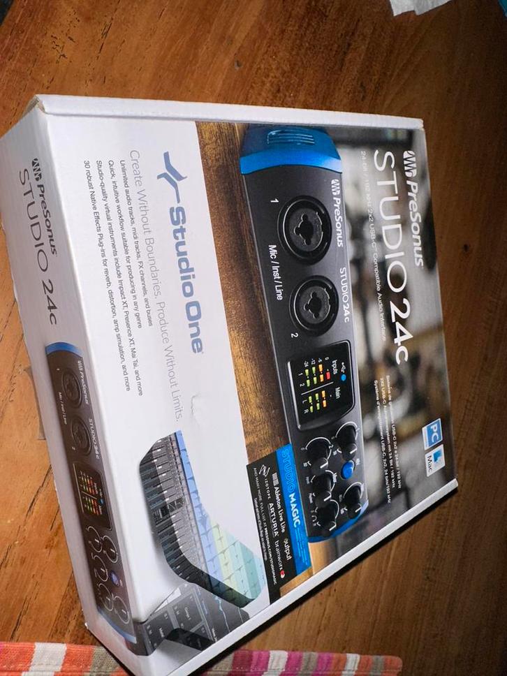 Presonus Studio24C, Audio, Tv en Foto, Overige Audio, Tv en Foto, Zo goed als nieuw, Ophalen of Verzenden