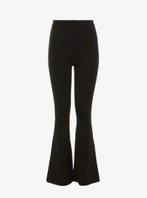 Name-it lmtd flared broek 12 152 nlfdonna zwart zwarte, Broek, Zo goed als nieuw, Name IT, Verzenden