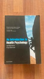 An introduction to health psychology - Val Morrison Paul Ben, Boeken, Ophalen of Verzenden, Zo goed als nieuw