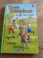 Fred Diks - Koen Kampioen krijgt een hond, Ophalen of Verzenden, Zo goed als nieuw, Fred Diks