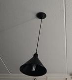 Moderne hanglamp zwart, Ophalen of Verzenden, Zo goed als nieuw, Metaal, Modern