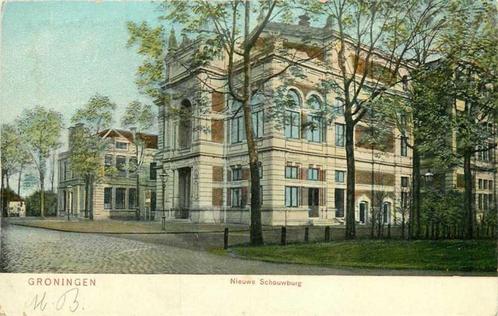 (300-099-027) Groningen Nieuwe Schouwburg, Verzamelen, Ansichtkaarten | Nederland, Groningen, Verzenden