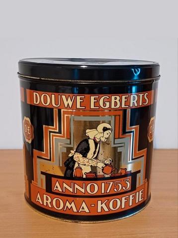 Vintage Douwe Egberts Koffieblik Anno 1753 beschikbaar voor biedingen