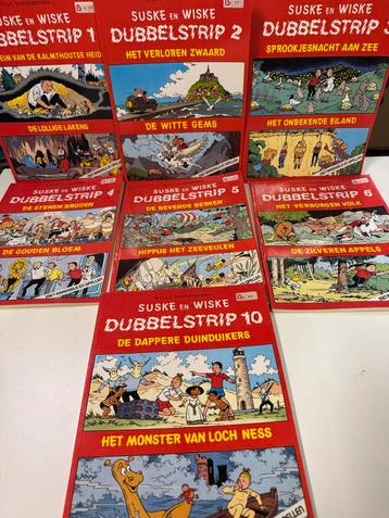 7 Stripboeken van suske en wiske beschikbaar voor biedingen