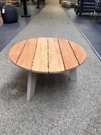Koffietafel Emma | 4 Seasons Outdoor | Showroommodel, Ophalen, Zo goed als nieuw, Rond, Teakhout