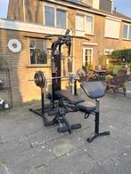 Complete Home Gym Kettler Fitness + 120kg gewicht, Sport en Fitness, Fitnessmaterialen, Ophalen, Zo goed als nieuw, Benen, Fitnessbank