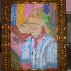Olieverf schilderij, Antiek en Kunst, Kunst | Schilderijen | Klassiek, Ophalen of Verzenden