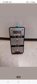X-tal tester met vu meter geluidsniveau  meter?, Ophalen of Verzenden, Gebruikt