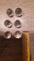 Glazen facet bollen suncatcher 10 voor 3 euro, Ophalen of Verzenden, Zo goed als nieuw, Materiaal