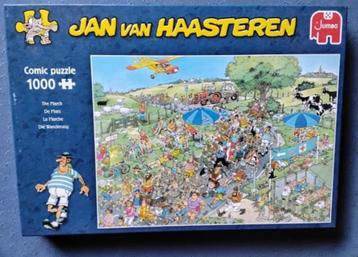 Jan van Haasteren puzzel 'de mars' (zeldzaam- platte doos!) beschikbaar voor biedingen