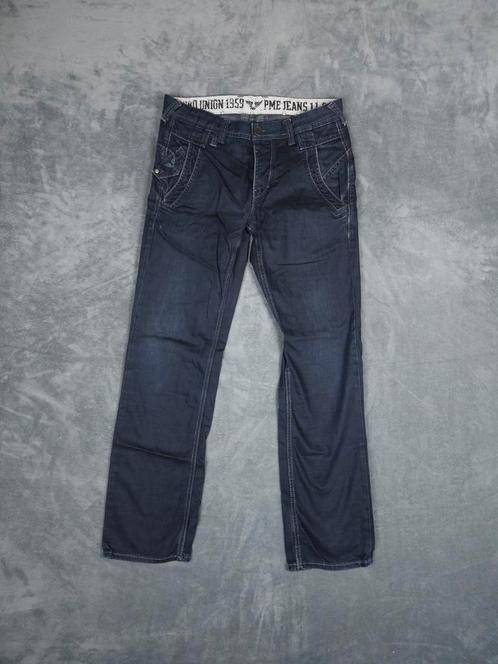 PME Legend Broek W32 L32 Denim Blauw Pall Mall Straight Fit, Kleding | Heren, Spijkerbroeken en Jeans, Zo goed als nieuw, W32 (confectie 46) of kleiner