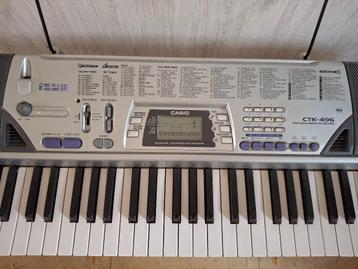 Casio CTK-496 keyboard beschikbaar voor biedingen
