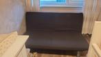 Grijze Slaapbank / Futon, Huis en Inrichting, Gebruikt, 150 tot 200 cm, Tweepersoons, 75 tot 100 cm