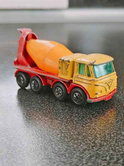 Lesney Matchbox Betonmolen Cement Truck, Hobby en Vrije tijd, Modelauto's | Overige schalen, Gebruikt, Bus of Vrachtwagen, Ophalen of Verzenden