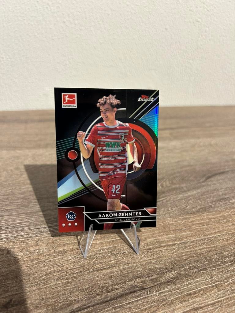 Aaron Zehnter 2022-23 Topps Finest Bundesliga #8 /199 RC, Ophalen of Verzenden, Zo goed als nieuw, Plaatje