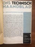 1935 Boekdrukkers, Grafische bedrijven: Ons Technisch, Antiek en Kunst, Verzenden